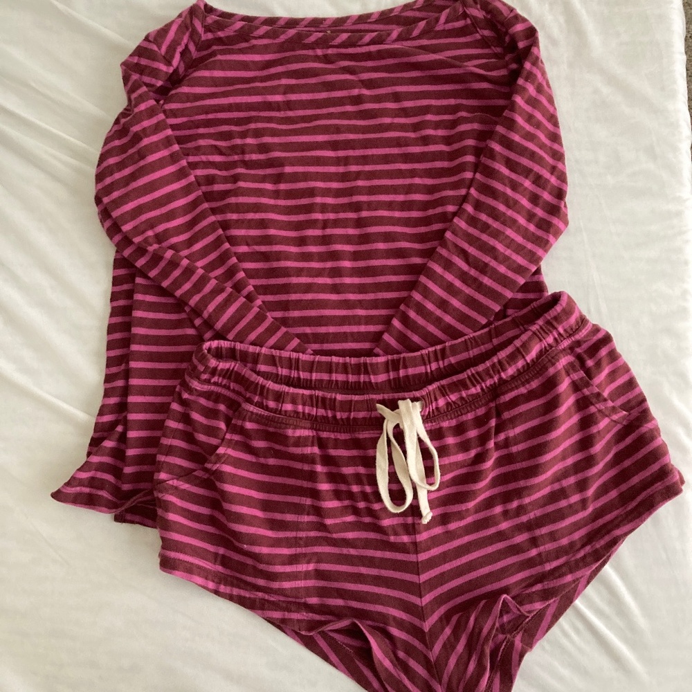 Free People Freest Striped Set
